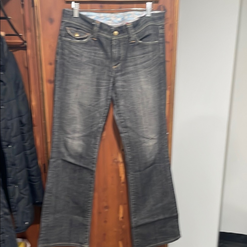 Uniqlo women’s jeans Stylish Gray Flared Jeans